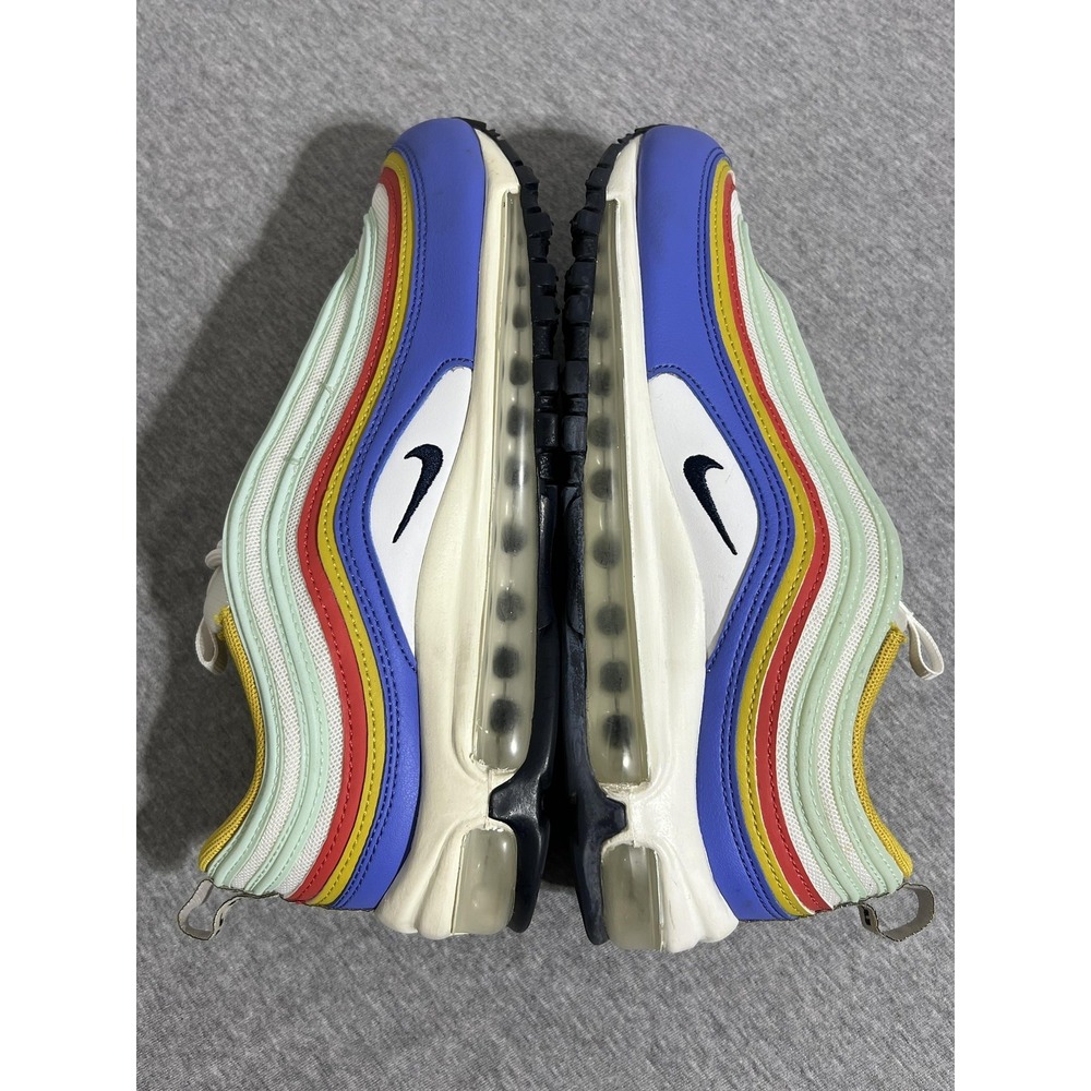 Nike Air Max 97 Shoes Womens Size 8 Multi Color Rainbow DH5724-100 Running - Picture 9 of 11